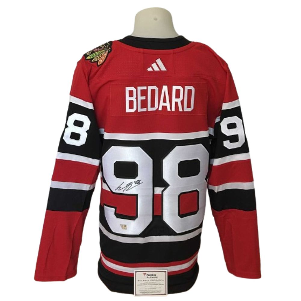 Official Adidas signed jersey - Connor Bedard RR 2.0 Fanatics coa