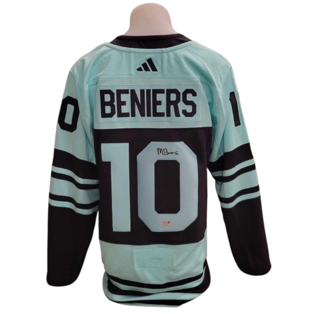 Official Adidas signed jersey - Matthew Beniers RR 2.0 Fanatics coa