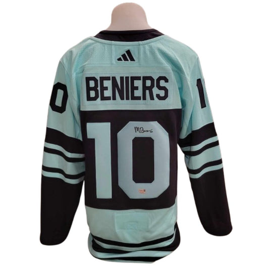 Official Adidas signed jersey - Matthew Beniers RR 2.0 Fanatics coa
