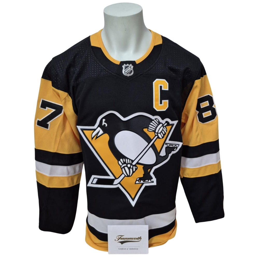 Official Adidas signed jersey - Sidney Crosby home Frameworth coa