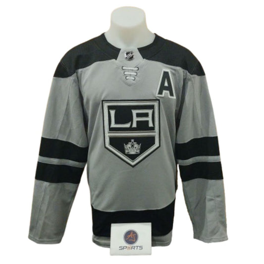 Official Adidas signed jersey - Drew Doughty grey AJs coa