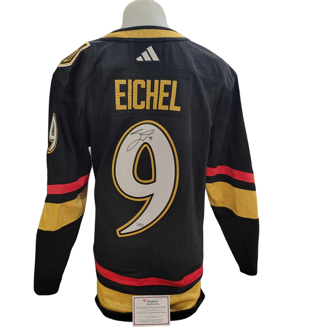 Official Adidas signed jersey - Jack Eichel RR2 Fanatics coa 