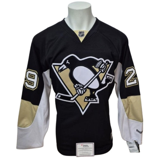 Official Reebok signed jersey - Marc-André Fleury black Fanatics coa