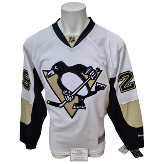 Official Reebok signed jersey - Marc-André Fleury white fanatics coa