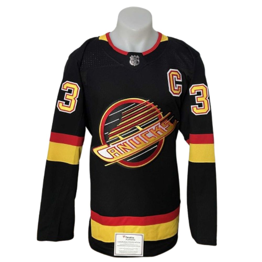 Official Adidas signed jersey - Henrik Sedin flying skates Fanatics coa