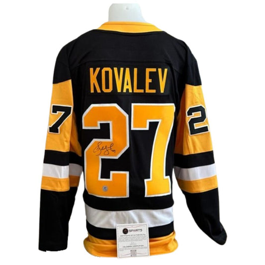 Official Fanatics replica signed jersey - Alex Kovalev home AJs coa 