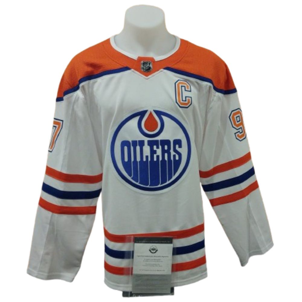 Official Adidas signed jersey - Connor Mcdavid RR 2.0 UD coa