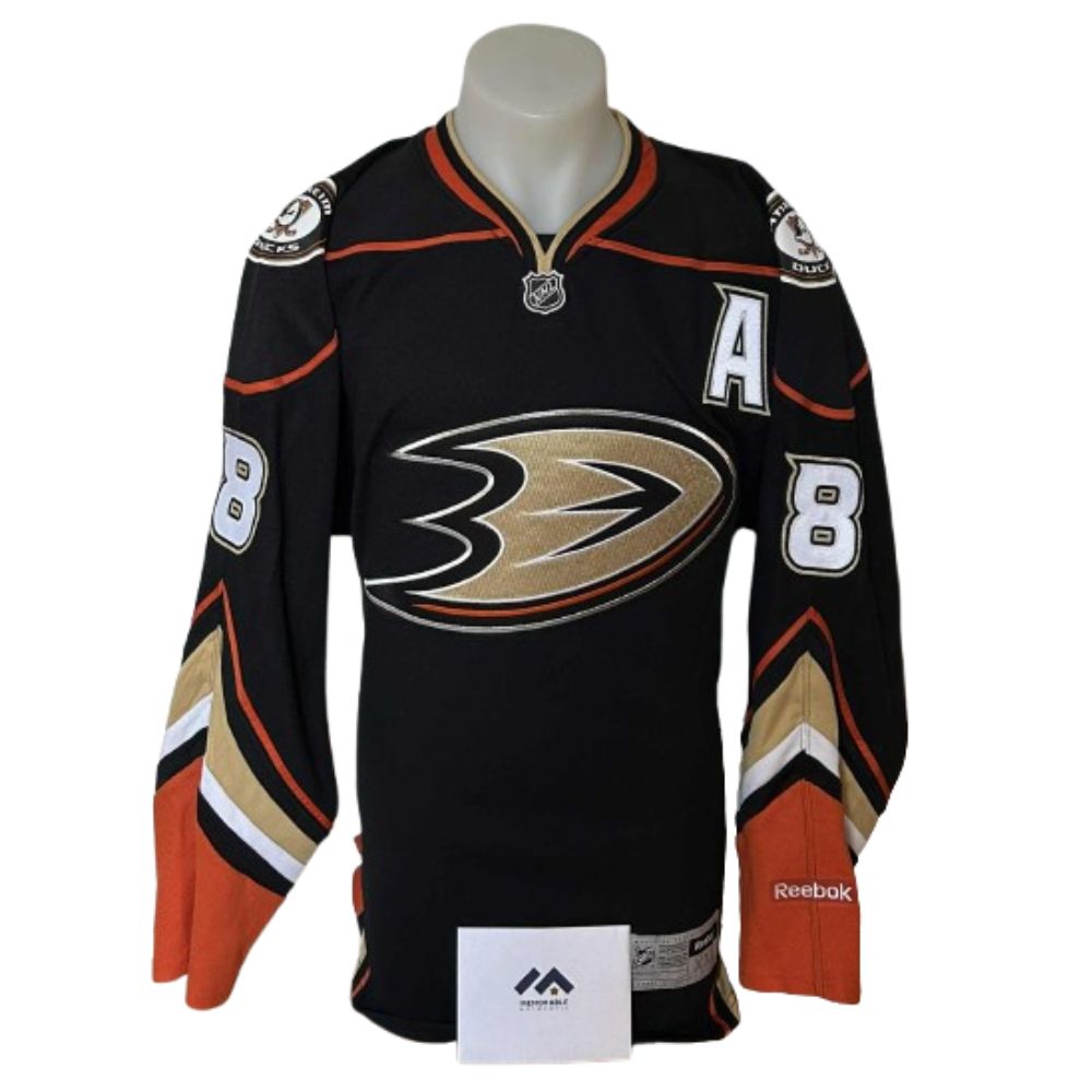 Chandail officiel Reebok signé - Teemu Selanne domicile avec 1 inscription Memorable coa